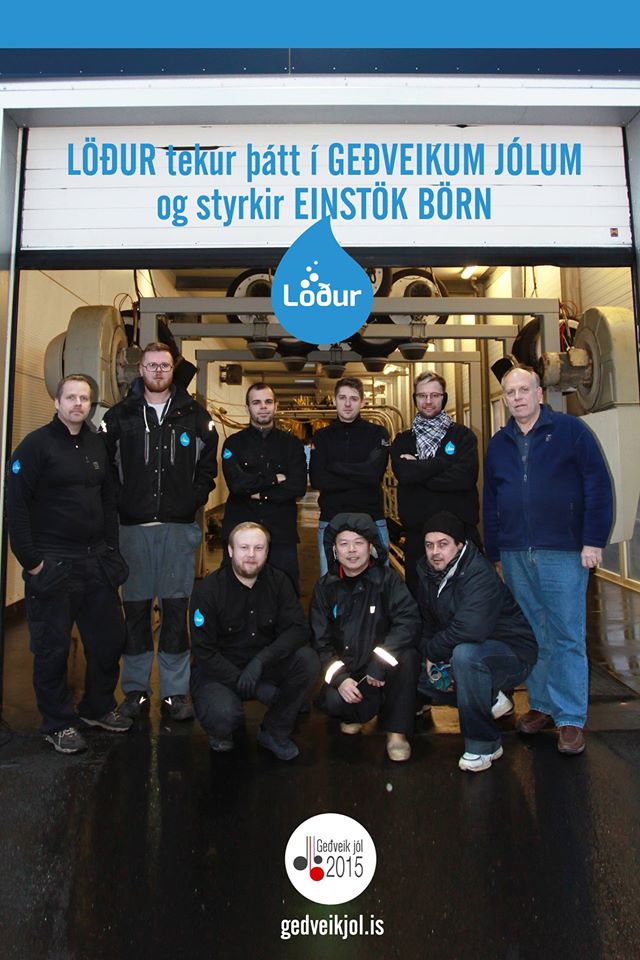 Löður styrkja Einstök börn / Geðveik Jól 2015