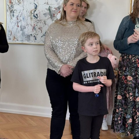 Heimsókn til forsetans