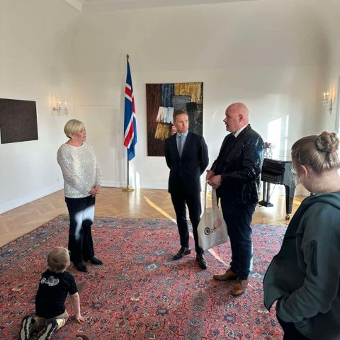 Heimsókn á Bessastaði