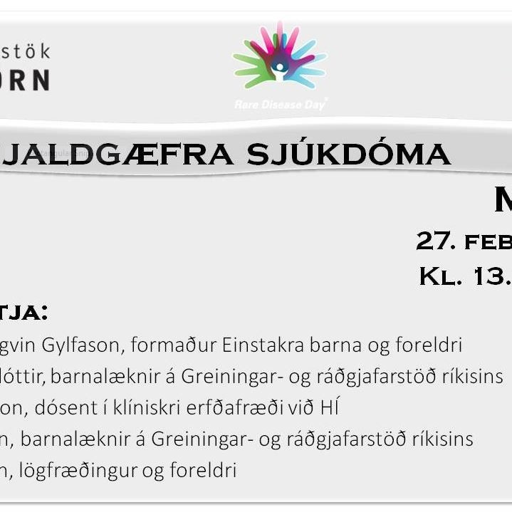 Dagur sjaldgæfra sjúkdóma 28.febrúar.