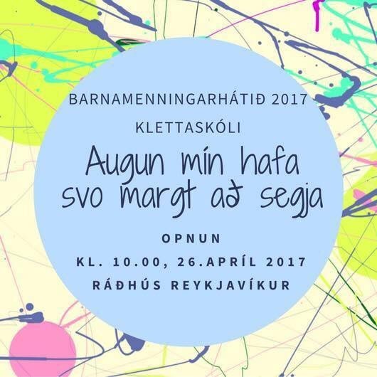Barnamenningarhátíð 26.4.2017