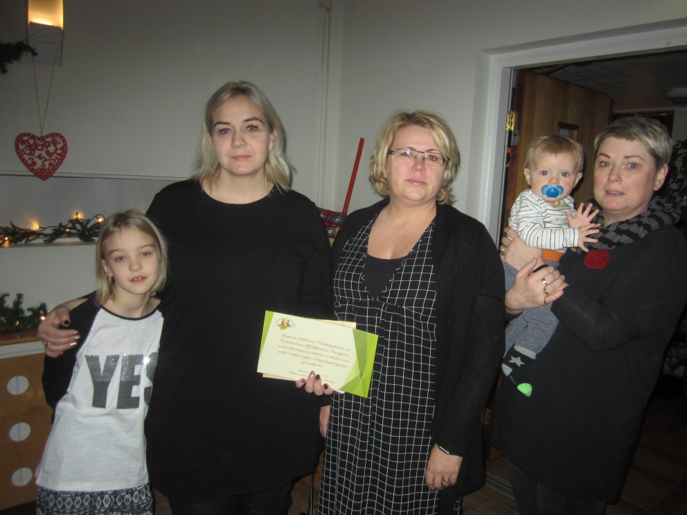 Styrkur til félagsins frá Starfsmönnum á Leikskólanum Norðurbergi.