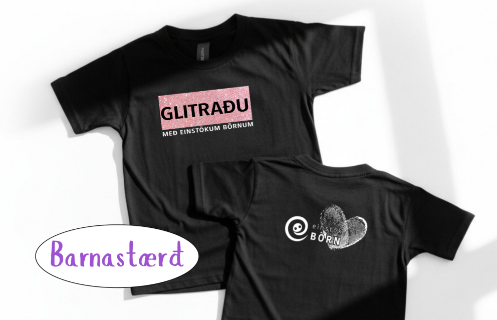 GLITRAÐU bolir 2026 uppseldir en væntanlegir aftur á næstu dögum.