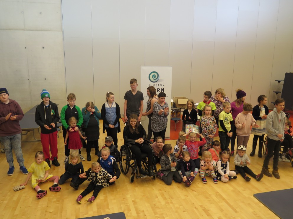 Börnin fengu páskaegg að gjöf eftir Bingó