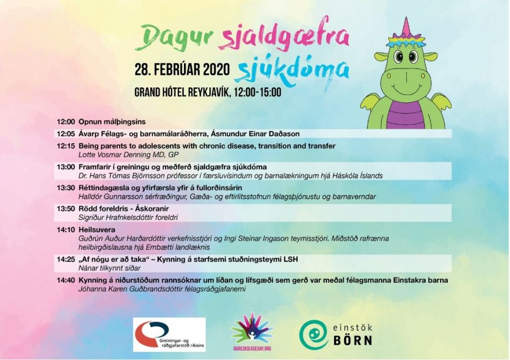 Málþing Einstakra barna  Föstudaginn 28 feb kl 12 á Grandhótel  - allir velkomnir
