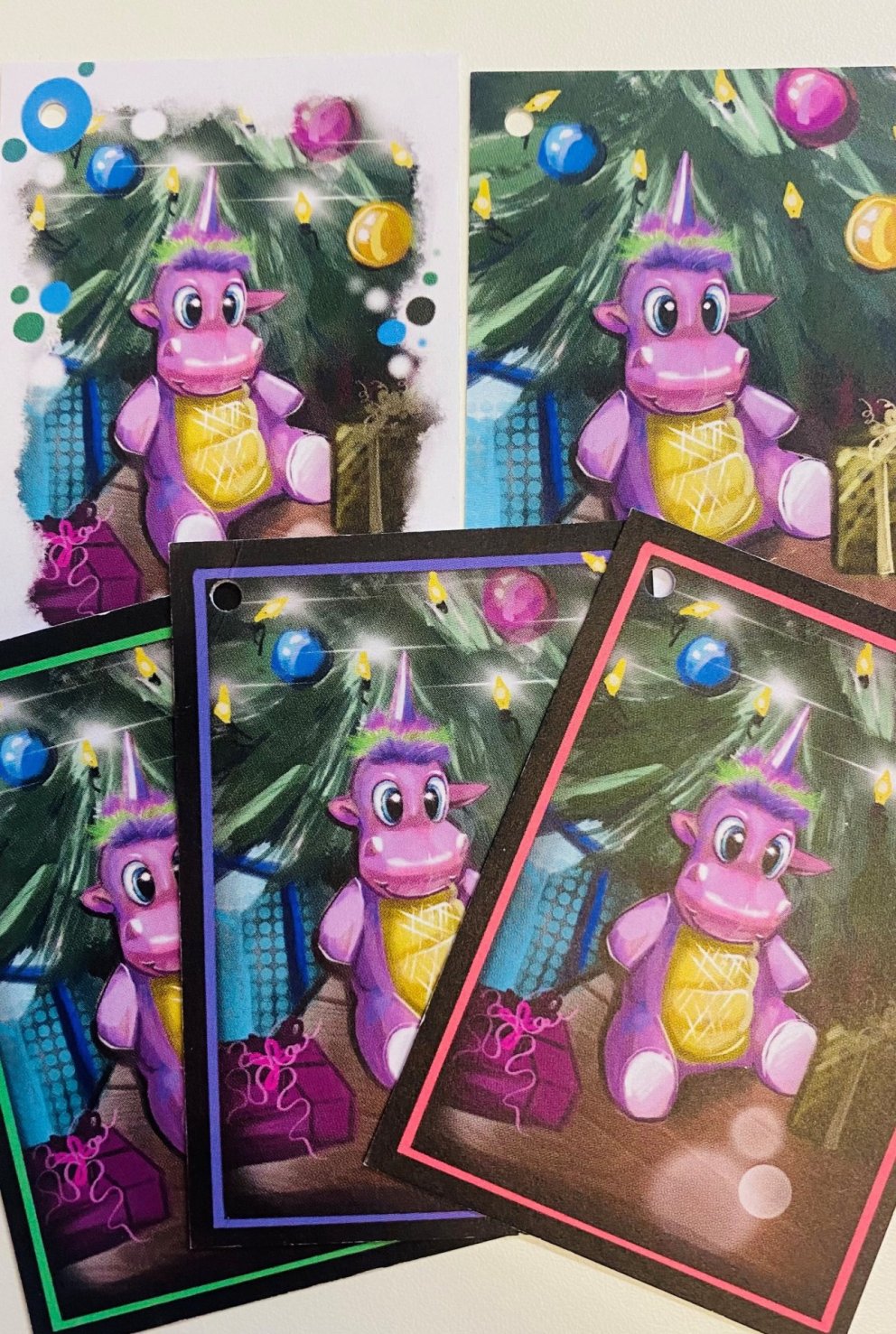 Jólamerkimiðar Einstakra barna 2021 komin í sölu 10 merkispjöld á 1000 kr