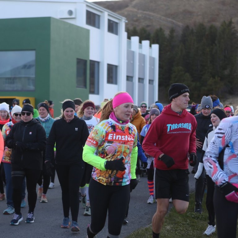 Stuðningshlaup Hlaupahópsins 550 rammvilltar tókst afar vel og fjölmargir Sauðkrækingar tóku þátt í …