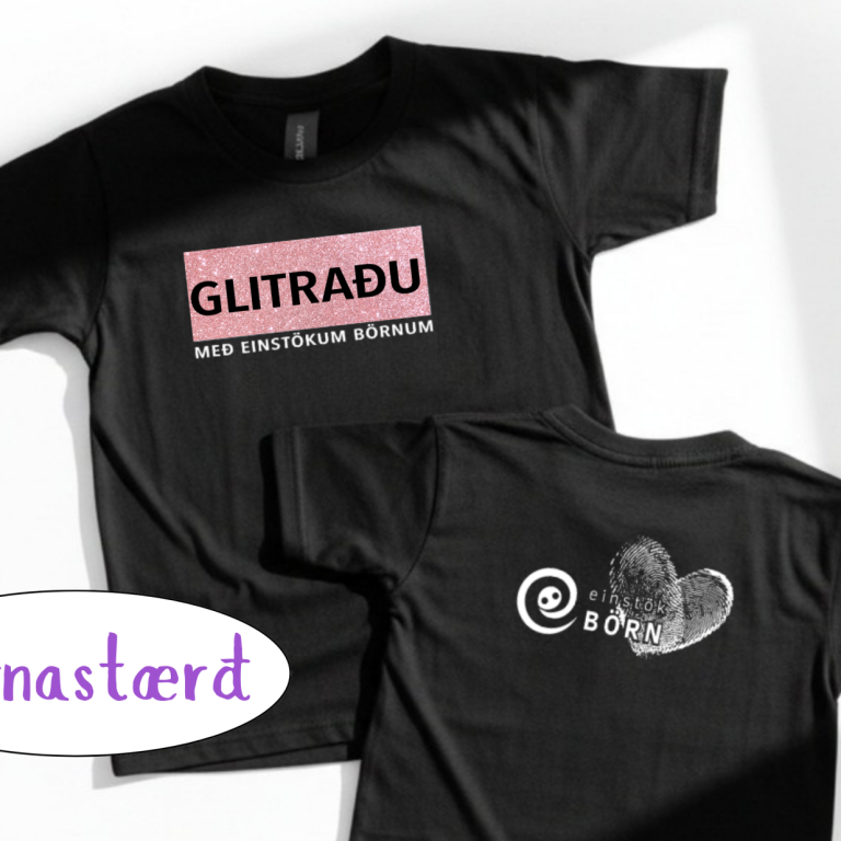 GLITRAÐU bolir 2026 uppseldir en væntanlegir aftur á næstu dögum.