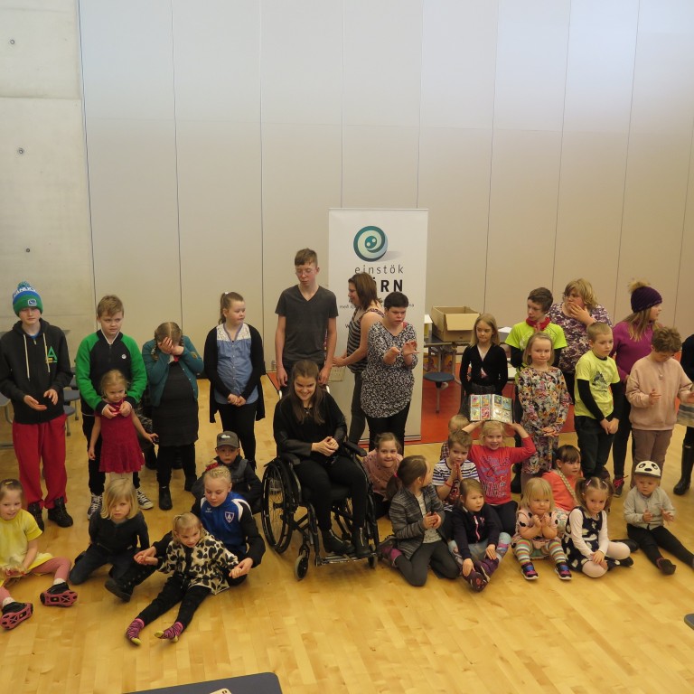 Börnin fengu páskaegg að gjöf eftir Bingó