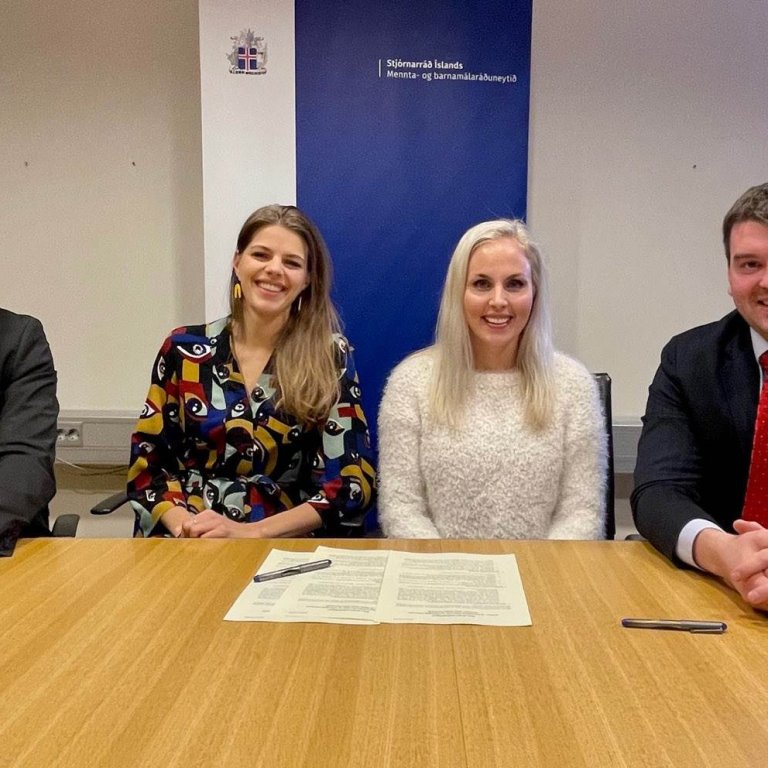 Willum Þór Þórsson, Þórunn Edda Sigurjónsdóttir félagsráðgjafi, Sigríður Gísladóttir, framkvæmdastjó…
